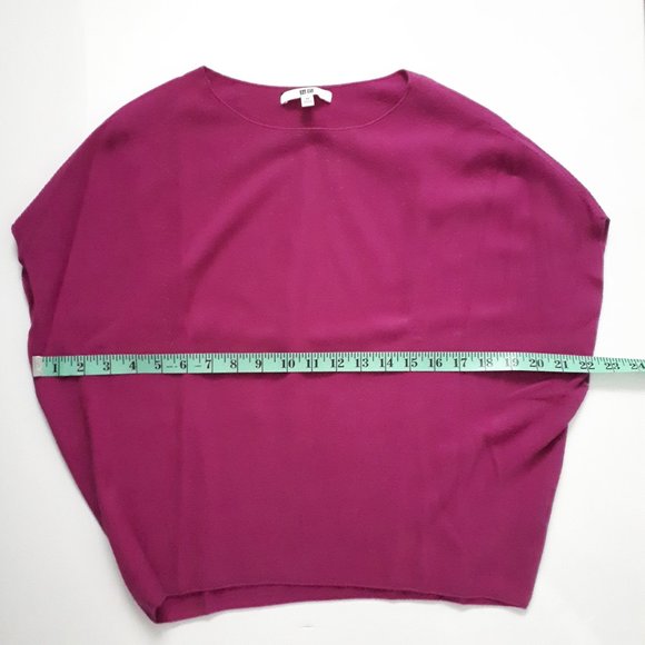 Uniqlo Magenta Cotton Knit Top - Picture 4 of 4